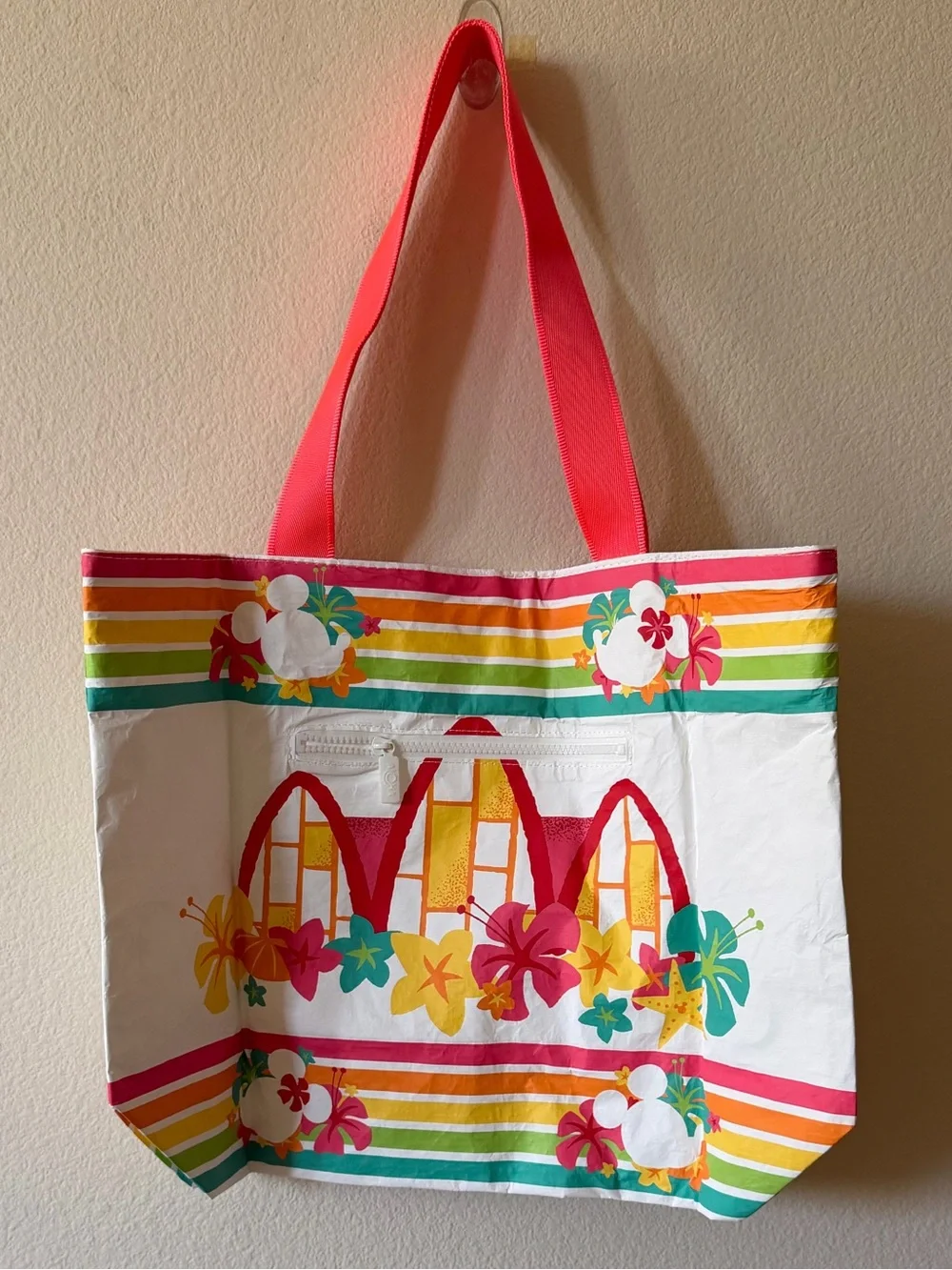 NWT Aloha Collection Disney Aulani Splash-Proof Tote Bag